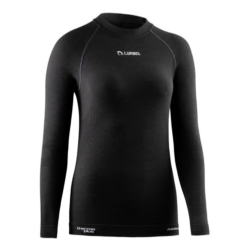 Camisa Lurbel Merino Hollow Long Sleeves W Negro