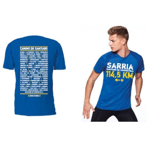 T-shirt Sarria 114,5 KM
