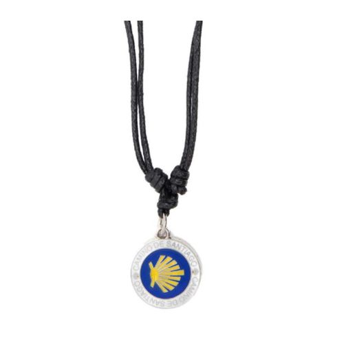 Pingente de metal estrela caminho redondo