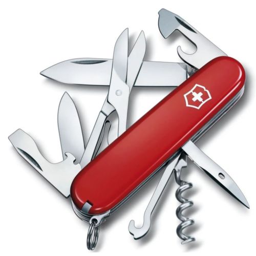 Canivete Victorinox Climber 14 usa 91 mm Vermelho
