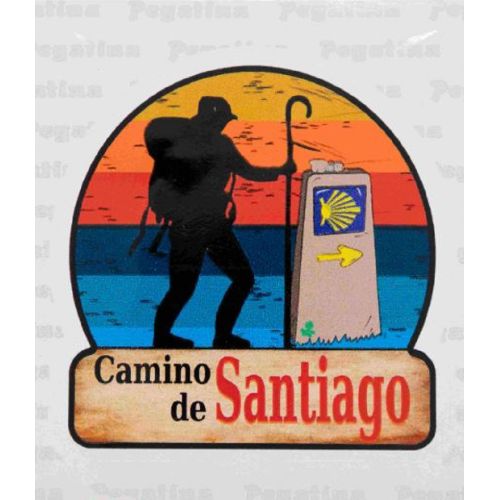 Adesivo Caminho de Santiago Sunrise