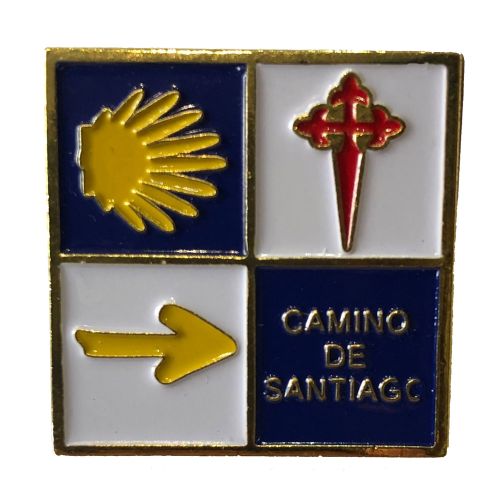 Pin Arrow, Cross and Star Camino de Santiago