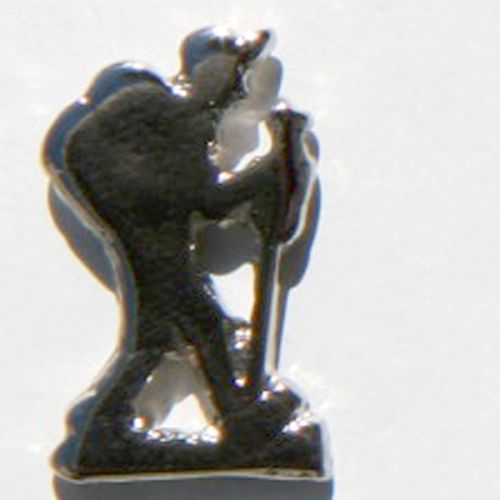 Pin de Perfil de Prata Peregrino