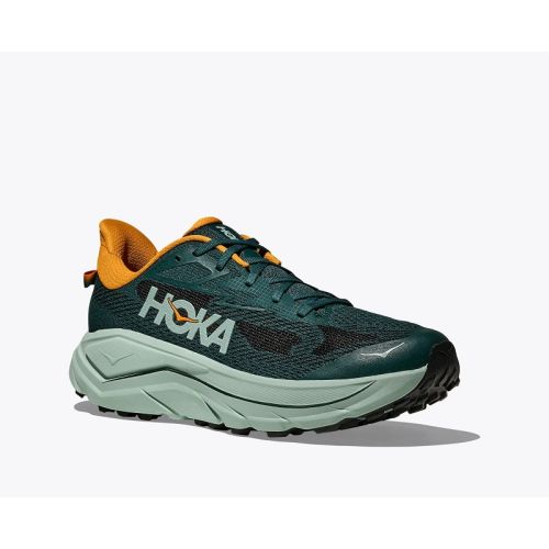 Zapatilla Hoka Challenger 8 Verde Floresta/Naranja