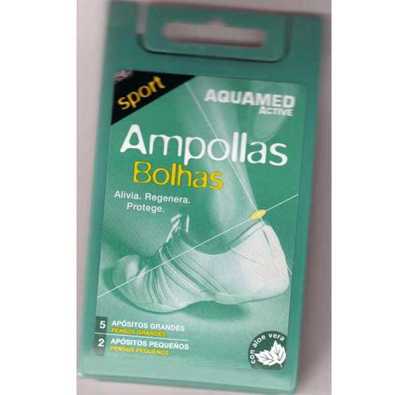 Curativos Anti-bolha Aquamed Sport 5 mais 2