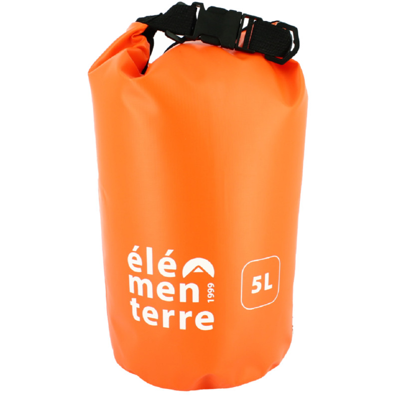 Bolsa de lona impermeável Elementerre Buckeno 5L laranja