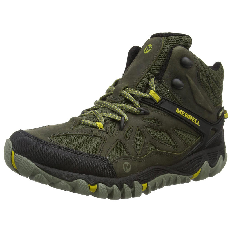 Bota Merrell All Out Blaze Vent Mid GTX Kaki / Negro