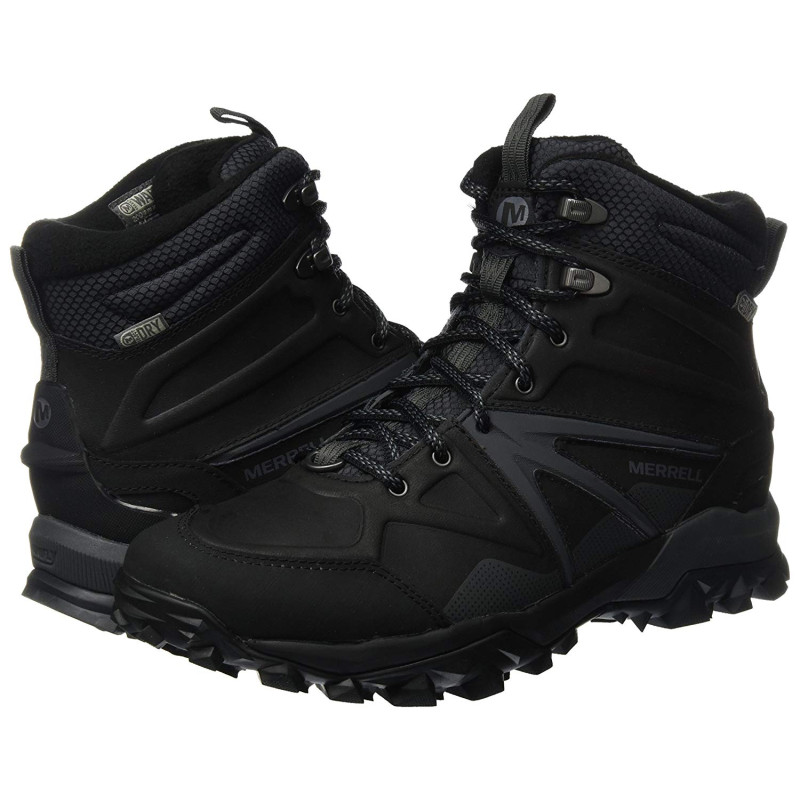 Botas Merrell Capra Glacial Ice Mid WTPF Negro / Gris