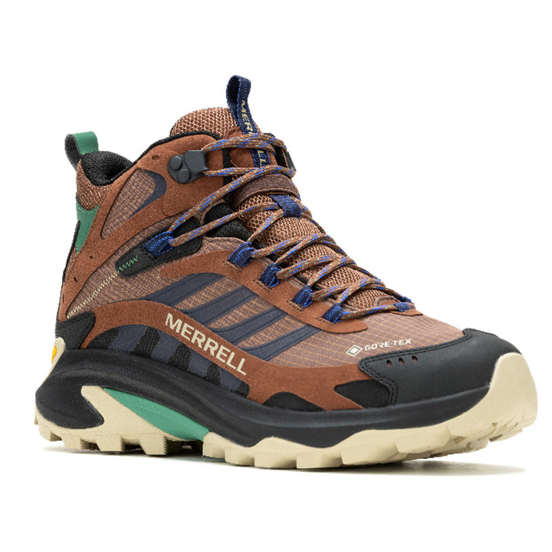 Bota Merrell Moab Speed 2 Mid GTX marrom/marinho/preto