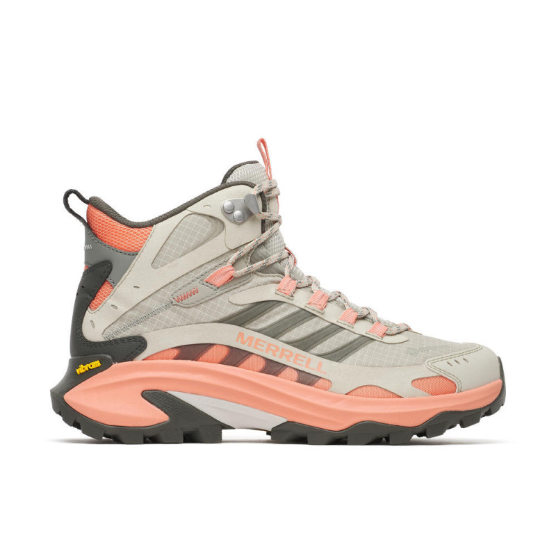 Bota Merrell Moab Speed 2 Mid GTX W Pedra/Coral