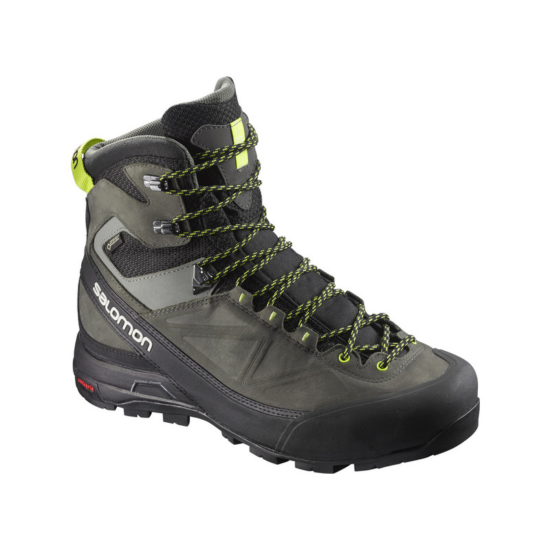 Bota Salomon X Alp MTN GTX Cinza / Lima