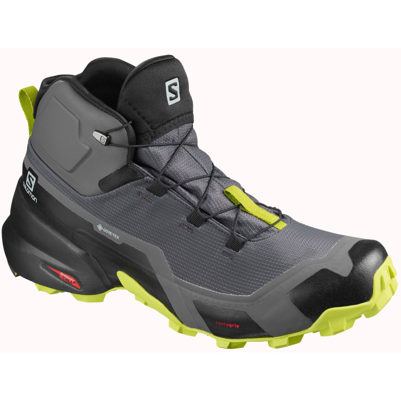 Bota Salomon Cross Hike Mid GTX Gris / Lima