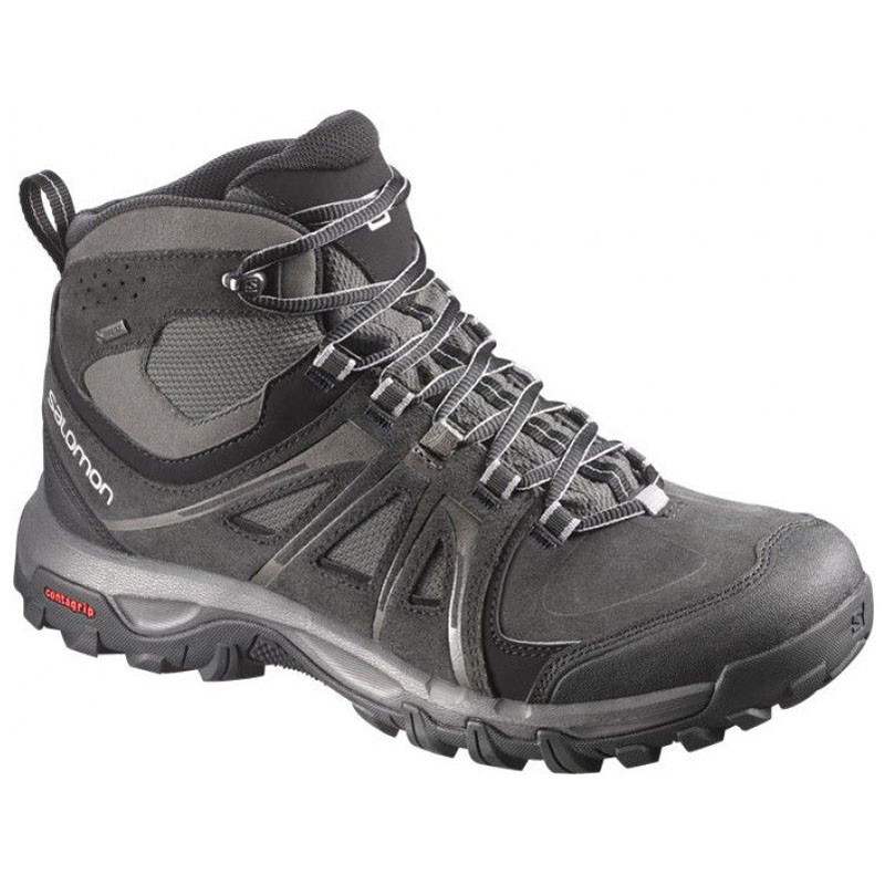 Bota Salomon Evasion Mid GTX preta / cinza