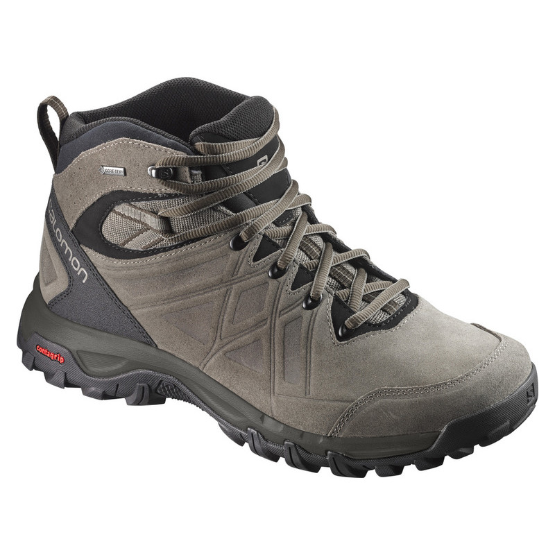 Bota Salomon Evasion 2 Mid Ltr GTX Beige / Negro