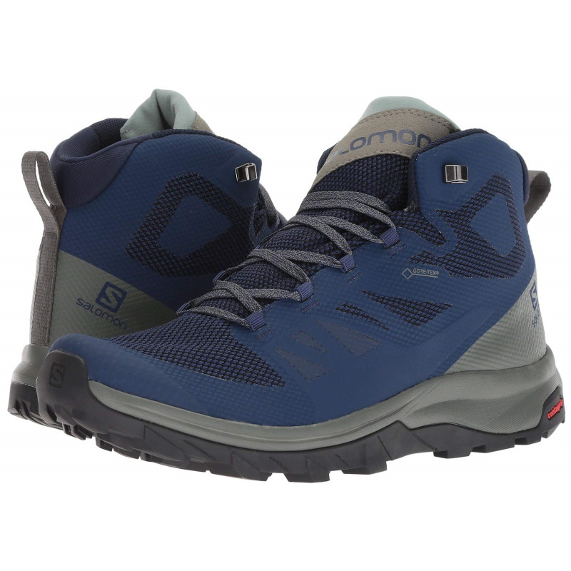 Botas Salomon Outline Mid GTX Marinho / Cinza
