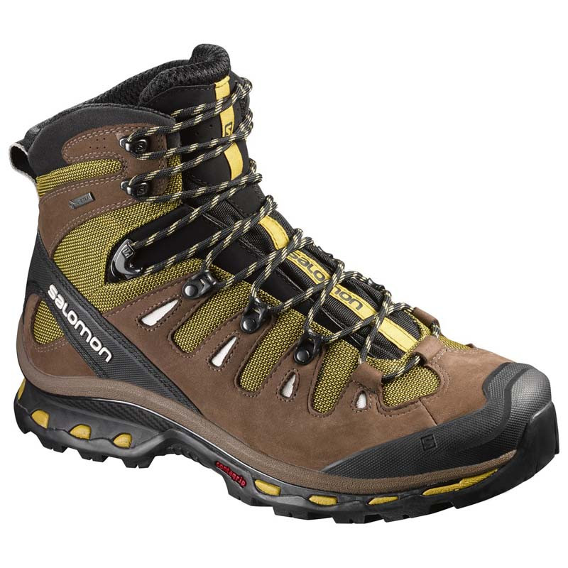 Bota Salomon Quest 4D 2 GTX marrom / amarela / preta