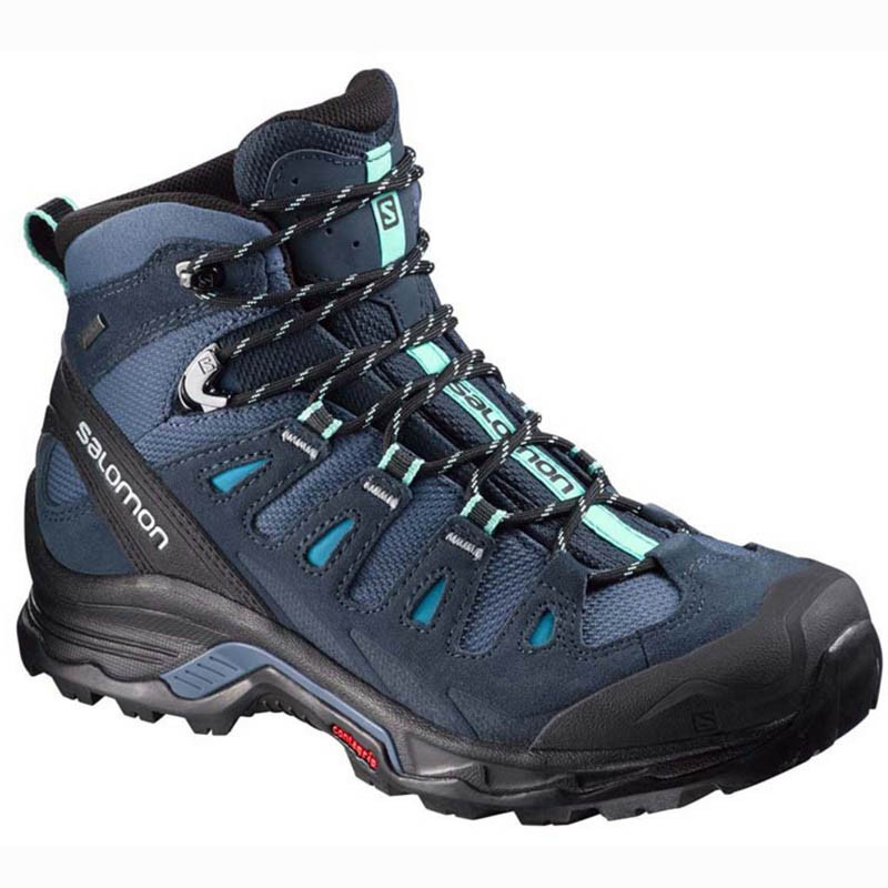 Bota Salomon Quest Prime GTX W Marinho / Azul / Preto
