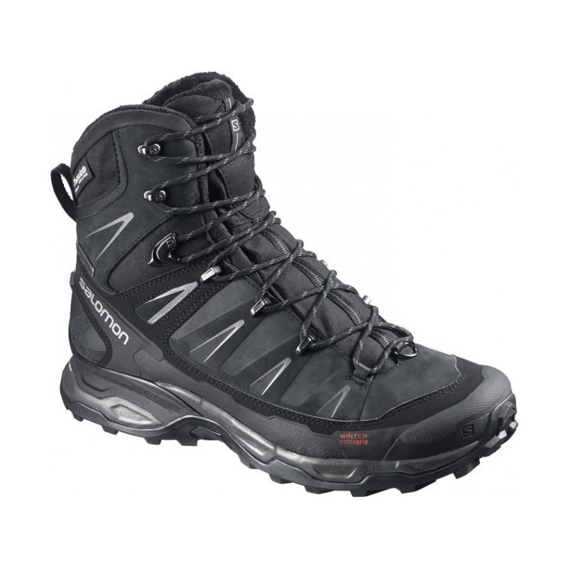 Bota Salomon X Ultra Winter CS WP Negro / Gris