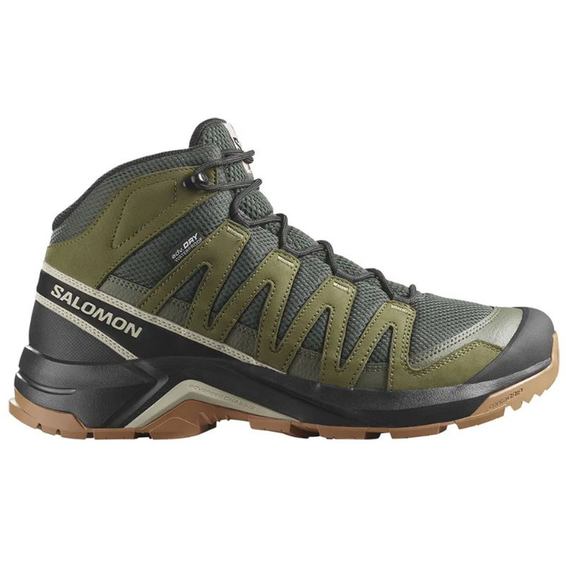 Bota Salomon X-Adventure Recon Mid GTX Verde/Preto