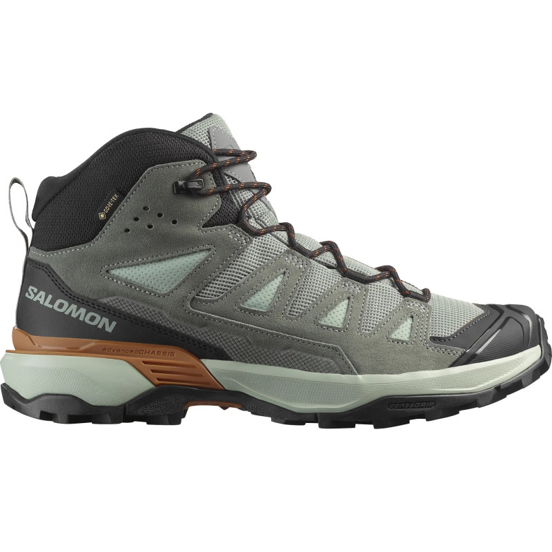 Bota Salomon X Ultra 360 LTR Mid GTX Cinza/Preto