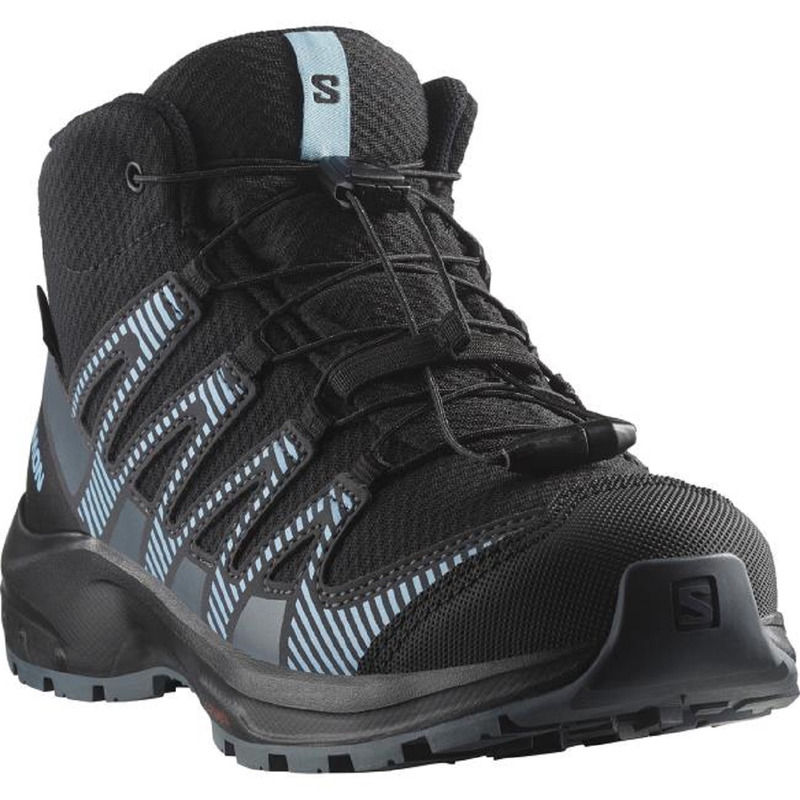 Bota Salomon Xa Pro V8 Mid CSWP J Preto/Azul