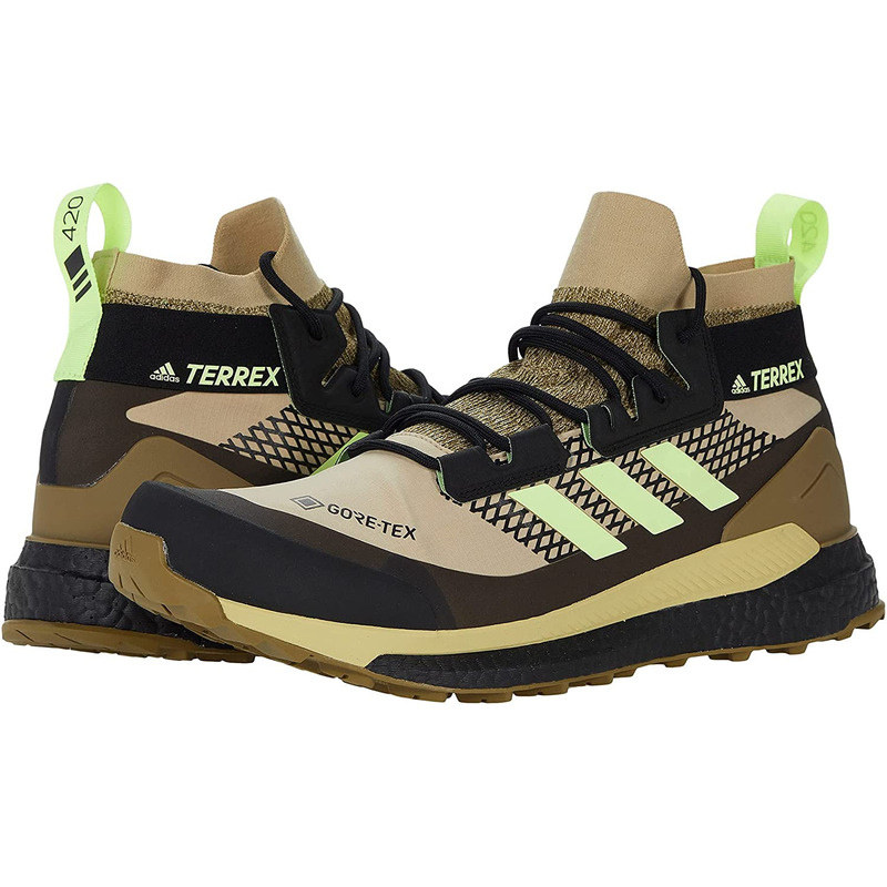 Botas Adidas Terrex Free Hiker GTX Oliva / Beige