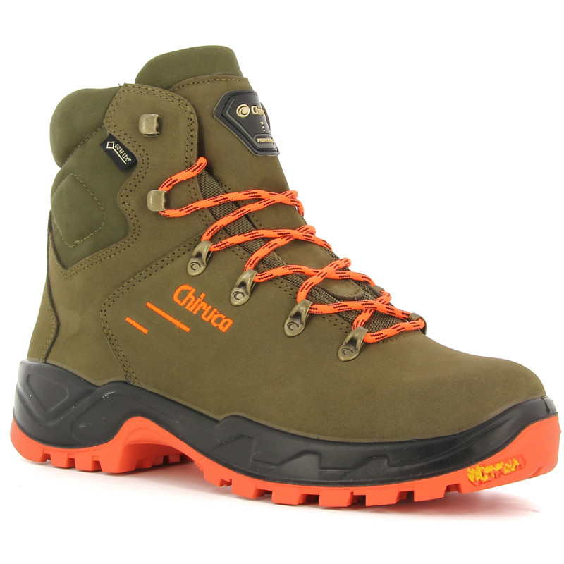 Chiruca GTX Game Hi Vis 08 Boots Kaki / Orange