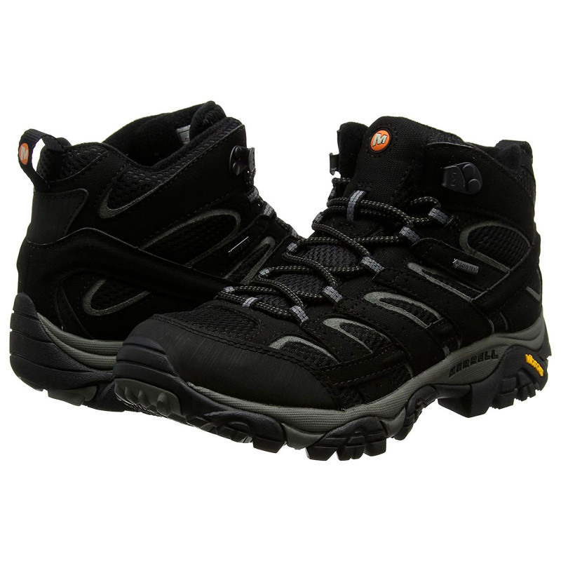 Botas Merrell Moab 2 Mid GTX pretas