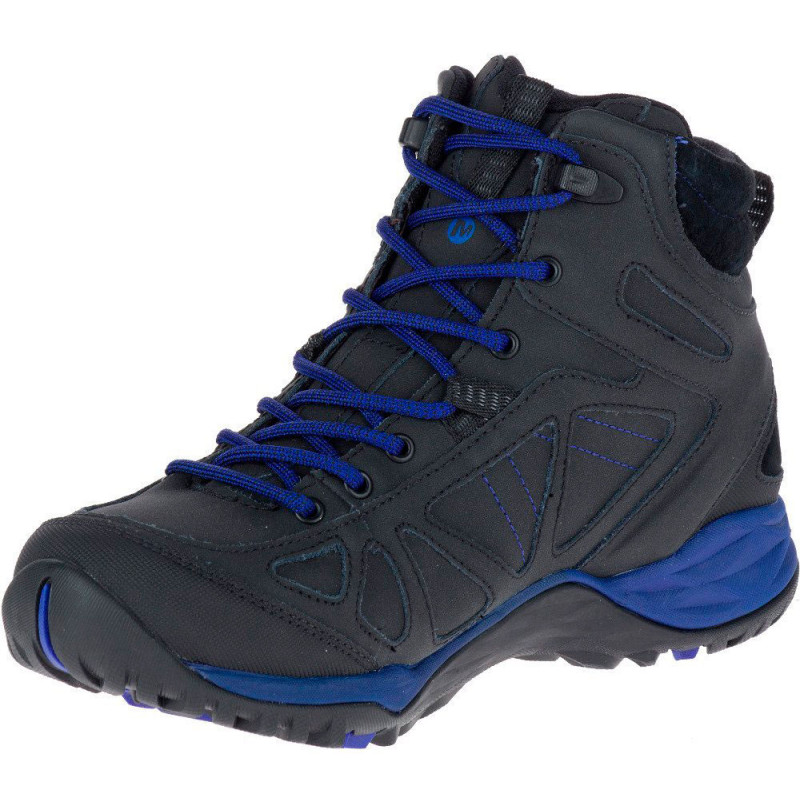 Botas Merrell Siren Q2 Mid WTPF W Preto / Azul