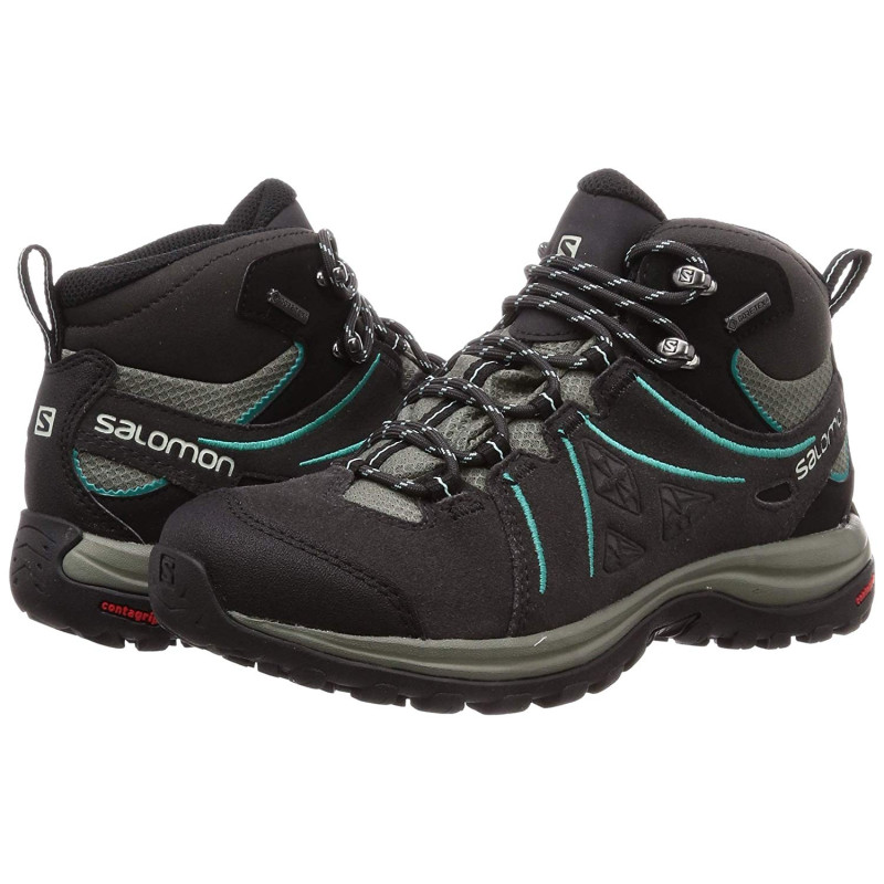 Botas Salomon Ellipse 2 Mid LTR GTX W Negro / Arena