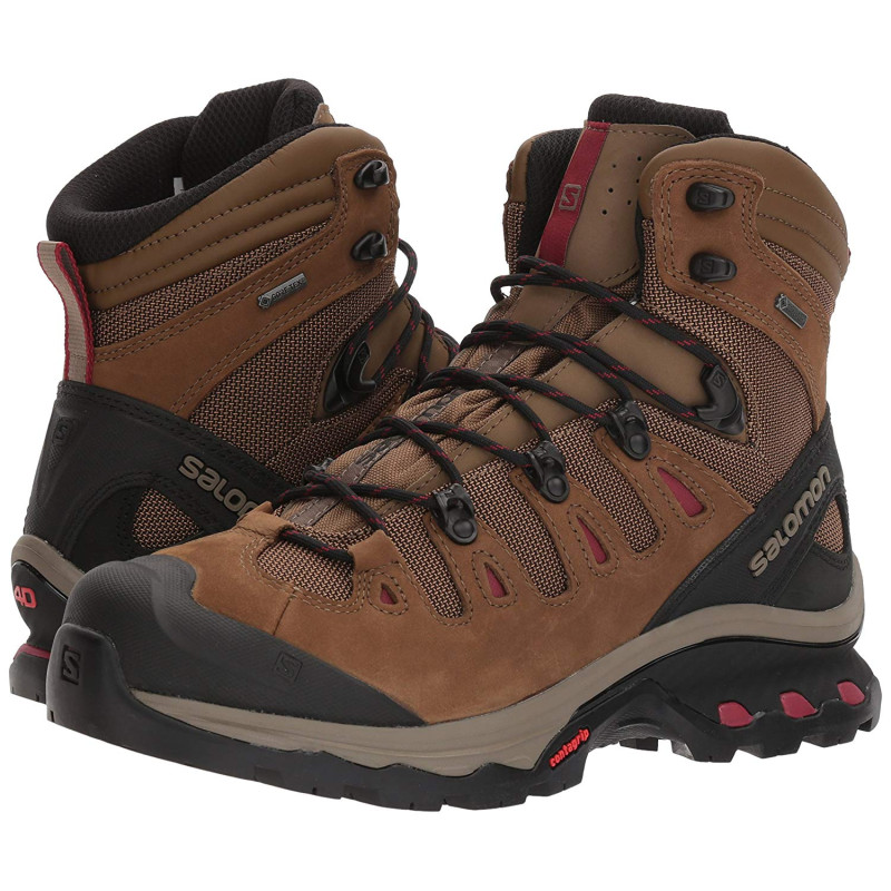 Botas Salomon Quest 4D 3 GTX W Marrom / Garnet