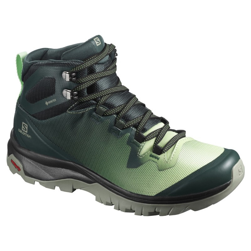 Botas Salomon Vaya Mid GTX W turquesa / verde