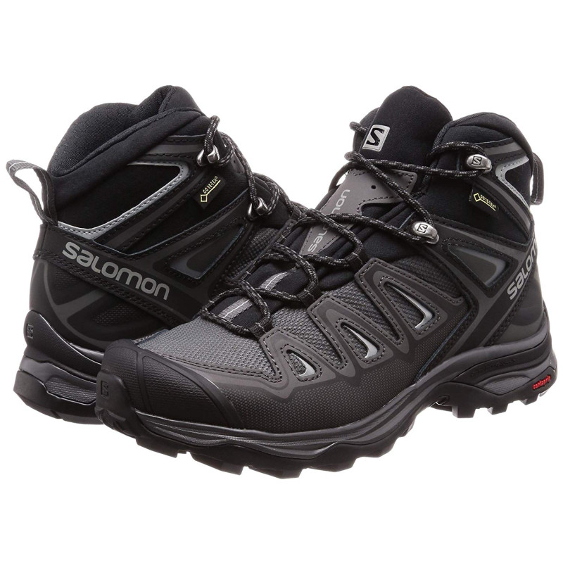 Botas Salomon X Ultra 3 Mid GTX W preto / cinza