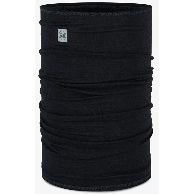 Polainas Buff Merino Leve Sólida Preta