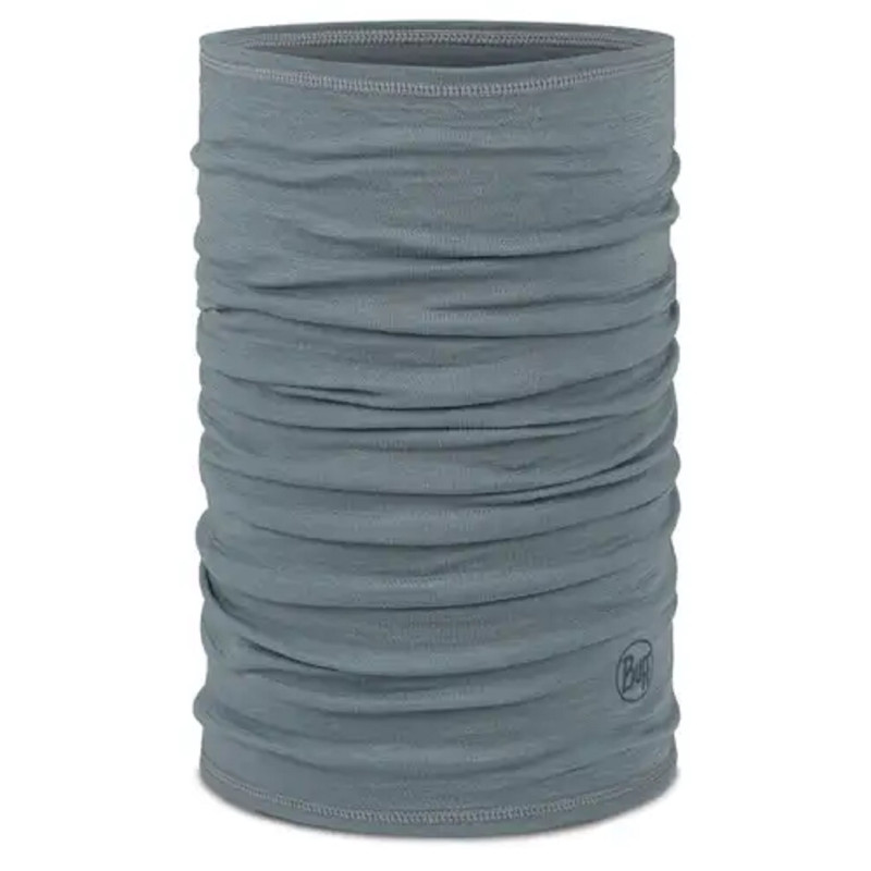 Buff Merino Leve Sólido Flint Neck Gaiter