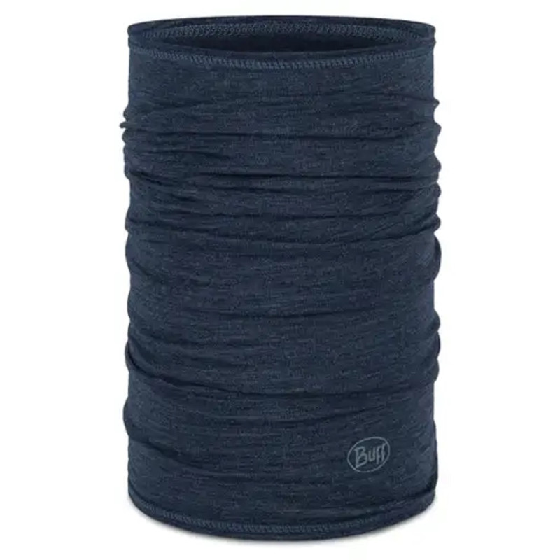 Buff Merino Leve Sólido NightBlue Polaina de Pescoço