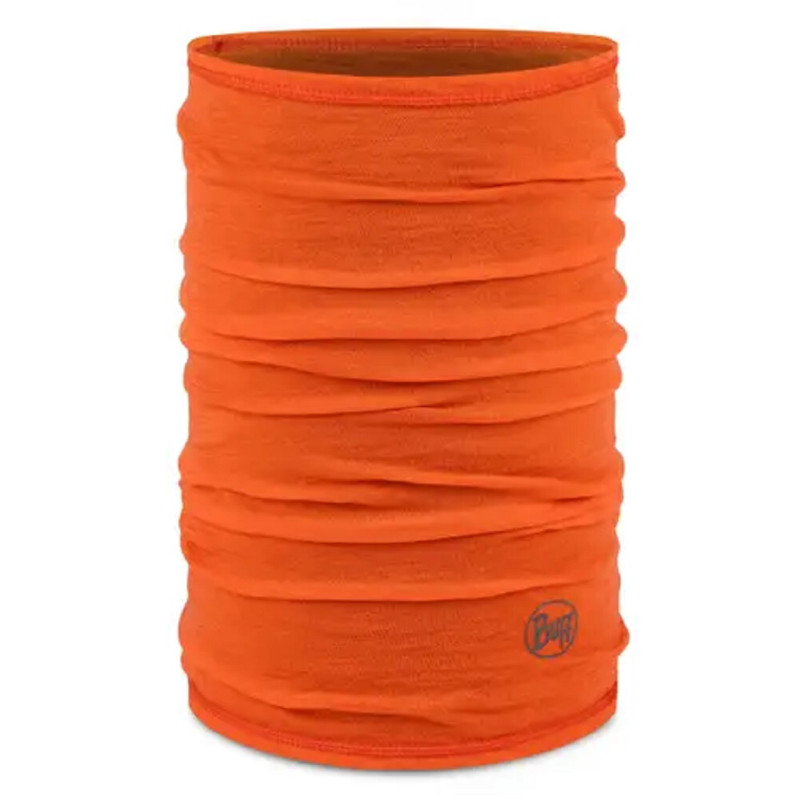 Buff Merino Leve Sólido Poppy Neck Gaiter