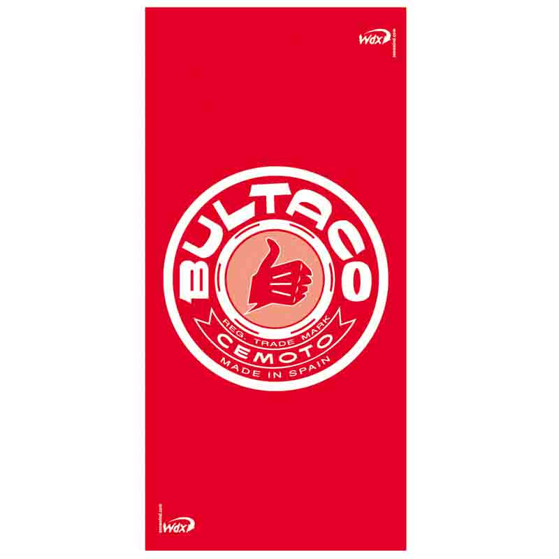 Logotipo Braga Wind Bultaco Vermelho 1400