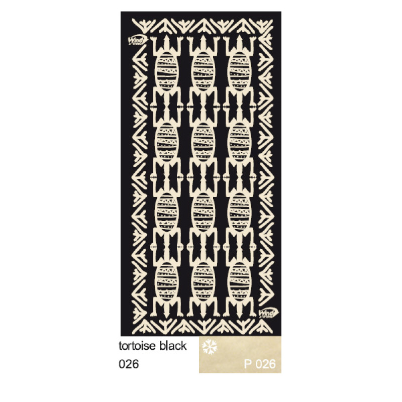 Braga Wind Tortoise Black 1026