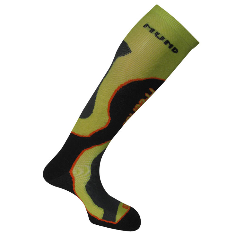 Mund Skiing Freeride Medium Sock Green