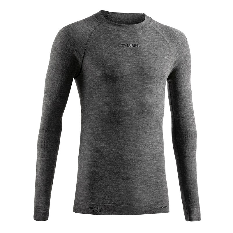 Camisa Lurbel Merino Hollow Long Sleeves Gris