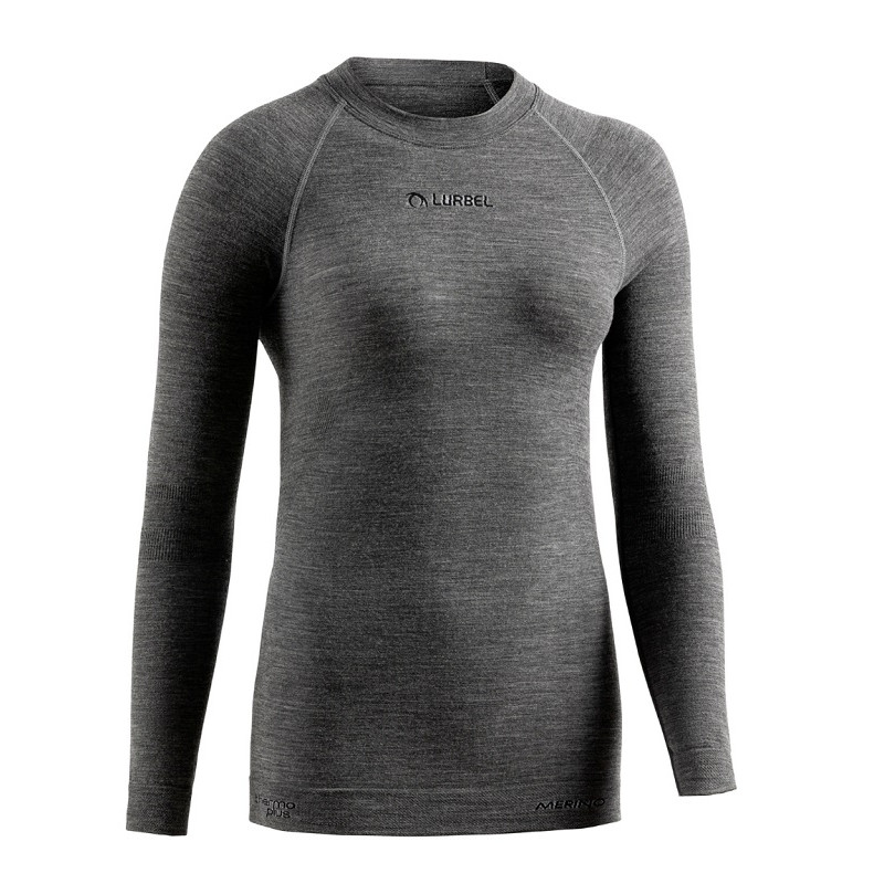 Camisa Lurbel Merino Hollow Long Sleeves W Gris
