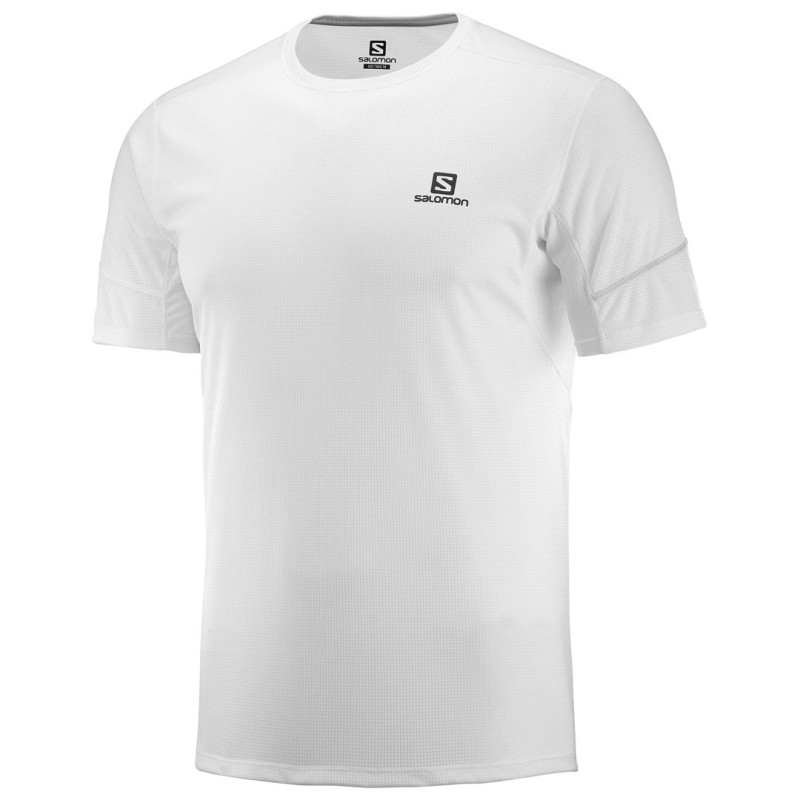 Salomon Agile SS Tee White