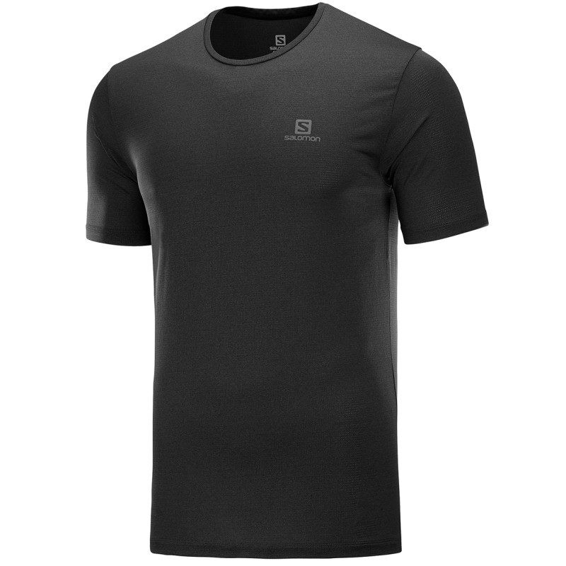 Camiseta preta do Salomon Agile Training