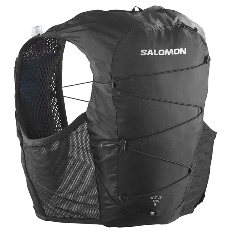 Salomon Active Skin 8 Colete de corrida preto