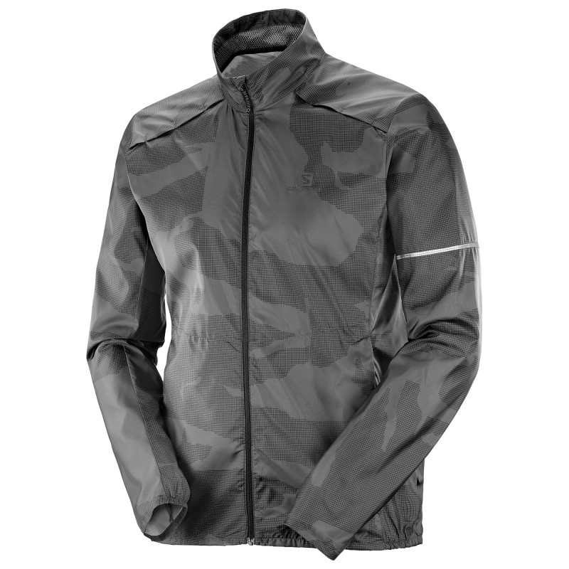 Salomon Wind Jacket Grey