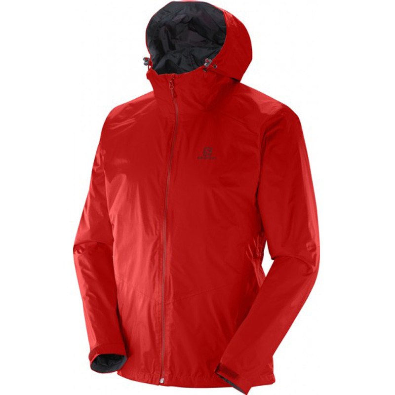 Salomon Cresent WTPF Jacket Red
