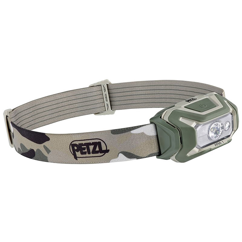 Petzl Farol Aria 1 RGB 350 Lúmens Verde Camuflaje