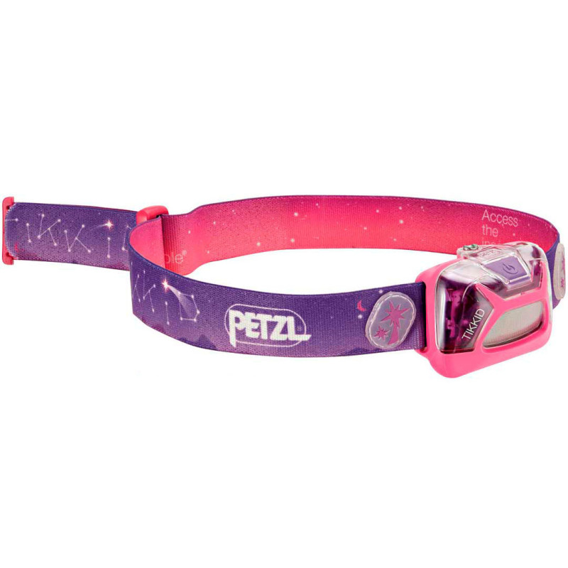 Frontal Petzl Tikkid rosa fúcsia