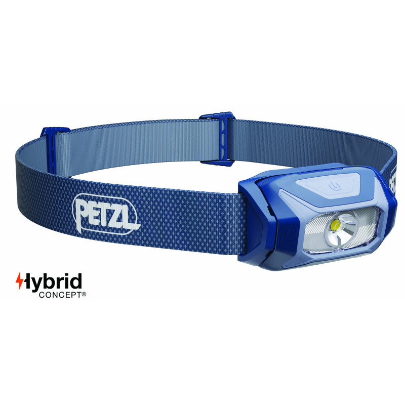 Farol Petzl Tikkina 300 Lumens Azul